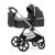 Коляска 2 в 1 Agex Life 2026, Midnight Grey (Темно-серый)