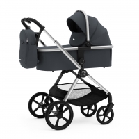 Коляска 2 в 1 Agex Life 2026, Midnight Grey (Темно-серый)