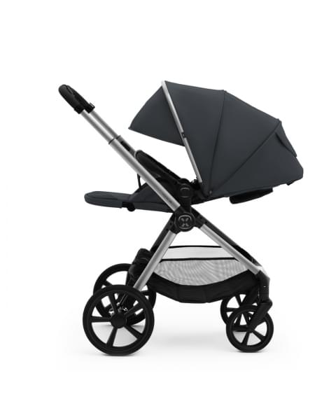 Коляска 2 в 1 Agex Life 2026, Midnight Grey (Темно-серый)