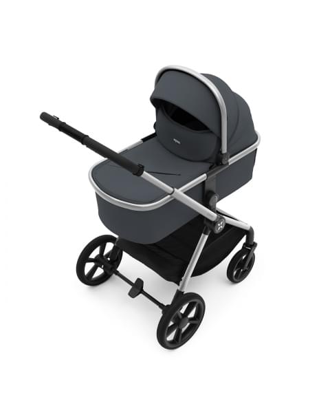 Коляска 2 в 1 Agex Life 2026, Midnight Grey (Темно-серый)