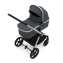 Коляска 2 в 1 Agex Life 2026, Midnight Grey (Темно-серый)