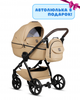 Коляска 2 в 1 Tutis Uno 5+ Leather, Caramel (167)