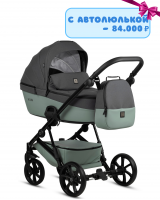 Коляска 3 в 1 Tutis Viva 5+ Essential, Sage (039)