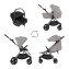 Детская коляска Anex iQ Premium 3 в 1 Silve 2025 (iq-19)