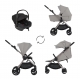 Детская коляска Anex iQ Premium 3 в 1 Silve 2025 (iq-19)