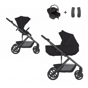 Коляска 3 в 1 Anex Modu, Nighty (Черный)