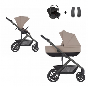 Коляска 3 в 1 Anex Modu, Rooty (Бежевый)