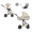 Детская коляска Anex Eli Muse (el-01) 3 в 1 x Cybex Cloud T Plus Platinum White 