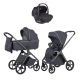 Коляска Carrello Vector CRL-6550 Vega Absolute Black 3 в 1 Plum Grey 2026