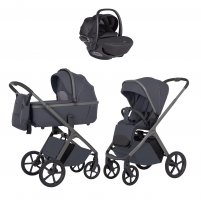 Коляска Carrello Vector CRL-6550 Vega Absolute Black 3 в 1 Plum Grey 2026