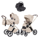 Коляска Carrello Vector CRL-6550 Vega Absolute Black 3 в 1 Seashell Beige 2026