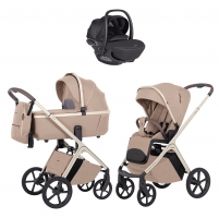 Коляска Carrello Vector CRL-6550 Vega Absolute Black 3 в 1 Walnut Beige 2026