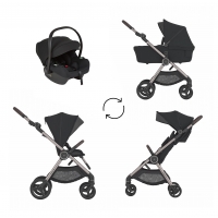 Коляска 3 в 1 Anex iQ Premium 2026, Starless (iQ-25)