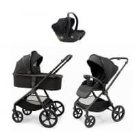 Коляска 3 в 1 Agex Life 2026, Black (Черный)