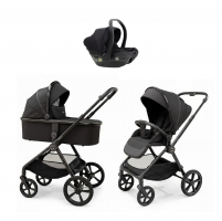 Коляска 3 в 1 Agex Life 2026, Black (Черный)