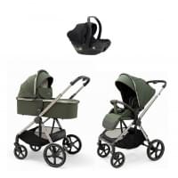 Коляска 3 в 1 Agex Life 2026, Crocodile (Зеленый)