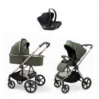 Коляска 3 в 1 Agex Life 2026, Crocodile (Зеленый)