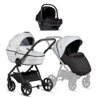 Детская коляска Tutis Uno 6 Plus Essential collection 3 в 1 с автокреслом Elo Lux EduSky Black 1602142 Risso