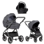 Детская коляска Tutis Uno 6 Plus Essential collection 3 в 1 с автокреслом Elo Lux EduSky Black 1602169 Antracite