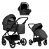 Коляска 3 в 1 Tutis Leo Plus, Black (020)