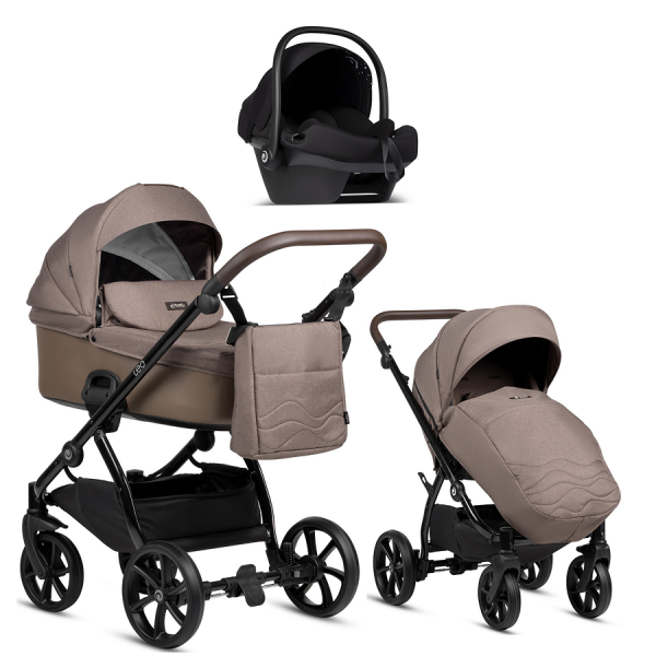 Детская коляска Tutis Leo Plus 3 в 1 203 Brown