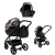 Детская коляска 3 в 1 Tutis Nanni 7 (119) Black Painting