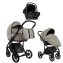 Детская коляска Roan Bass Next 2.0 3 в 1 с автокреслом Tutis Elo Lux EduSky Black BSN/41/2 Hazel/Black/руч.Black