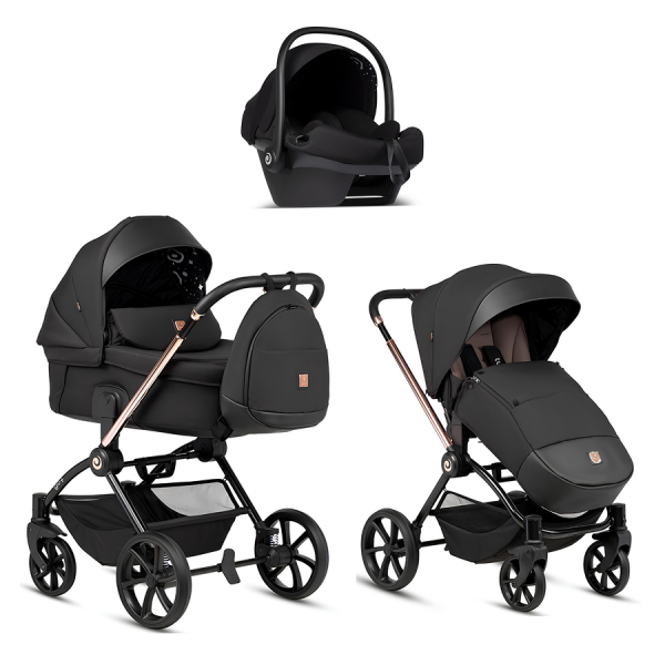 Детская коляска Tutis Gio Plus 3 в 1 1552135 Nero