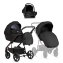 Детская коляска Tutis Viva 6 Plus Essential 3 в 1 с автокреслом Elo Lux EduSky Black 1612070 Caviar