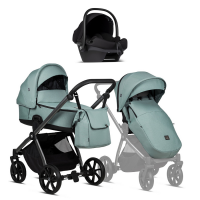 Коляска 3 в 1 Tutis Mio 3+ Essential, Turquolse (243)