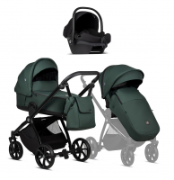 Коляска 3 в 1 Tutis Mio 3+ Essential, Pacific Green (240)