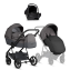 Детская коляска Tutis Viva 6 Plus Essential 3 в 1 с автокреслом Elo Lux EduSky Black 1612072 Periscape