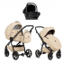 Коляска 3 в 1 Tutis Uno 5+ Unico, Latte (151)