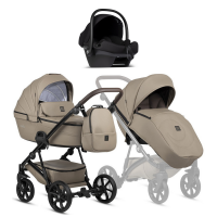 Коляска 3 в 1 Tutis Viva 5+ Leather, Cappuccino (149)