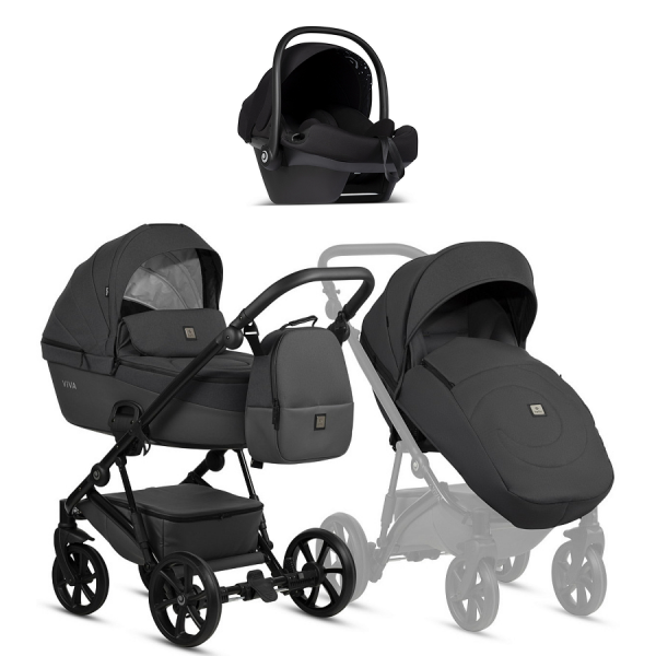 Коляска 3 в 1 Tutis Viva 5+ Essential, Periscape (072)
