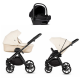 Детская коляска Tutis Leo 3 Plus 3 в 1 с автокреслом Elo Lux EduSky Black 1582228 Caramel