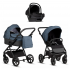 Детская коляска Tutis Leo 3 Plus 3 в 1 с автокреслом Elo Lux EduSky Black 1582288 Deep Blue