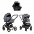 Коляска 3 в 1 Tutis Mio 3+ NEW Essential, Dark Grey (103)