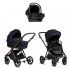 Коляска 3 в 1 Tutis Mio 3+ NEW Limited, Midnight Swallow (015)