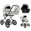 Детская коляска Roan Bass Next Classic 2.0 d12 3 в 1 с автокреслом Tutis Elo Lux EduSky Black BNC/84/2 Marzipan/Black/руч.Cappuccino