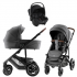 Детская коляска 3 в 1 Britax Roemer Smile 5Z Style и автокресло Baby-Safe Core Space Black Mineral Grey
