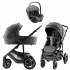 Коляска 3 в 1 Britax Roemer Smile 5Z Style и автокресло Baby-Safe PRO Style Mineral Grey Mineral Grey