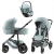 Коляска 3 в 1 Britax Roemer Smile 5Z Style и автокресло Baby-Safe PRO Style Harbor Blue Harbor Blue