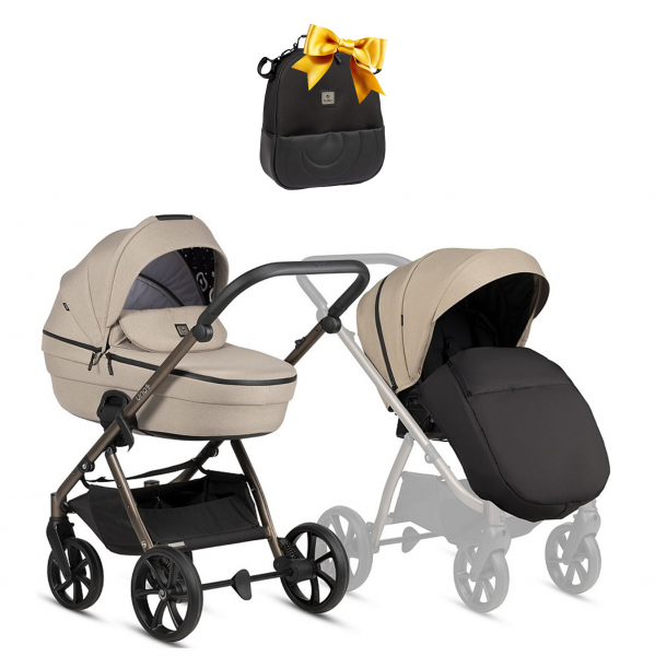Коляска 2 в 1 Tutis Uno 6+ Essential Collection, Nougat (146)