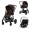 Коляска 3 в 1 Cybex Balios S Lux TPE 2025, Chocolate Brown с дождевиком + Автокресло Cloud T Plus цвет Sepia Black