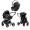 Коляска 3 в 1 Tutis Mio 3+ NEW Black Edition, Rose Gold (292) с автокреслом Britax Roemer Baby-Safe Pro Classic Deep Black