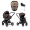 Коляска 4 в 1 Tutis Mio 3+ NEW Essential, Coffee Brown (024) с автокреслом Tutis Beno (0-13 кг) и базой Isofix