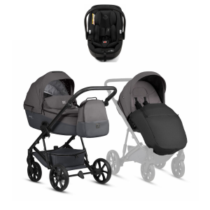 Коляска 3 в 1 Tutis Viva 6+ Essential, Periscape (072) с автокреслом Tutis Beno (0-13 кг)