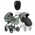 Коляска 3 в 1 Tutis Viva 6+ Essential, Sage (039) с автокреслом Tutis Beno (0-13 кг)
