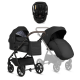 Детская коляска 3 в 1 Tutis Leo 3+ с автокреслом Beno Black (201) Black